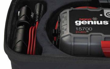 Zaščitna torbica GBC014 z boosterjem GB150 in priključnimi kabli NOCO
